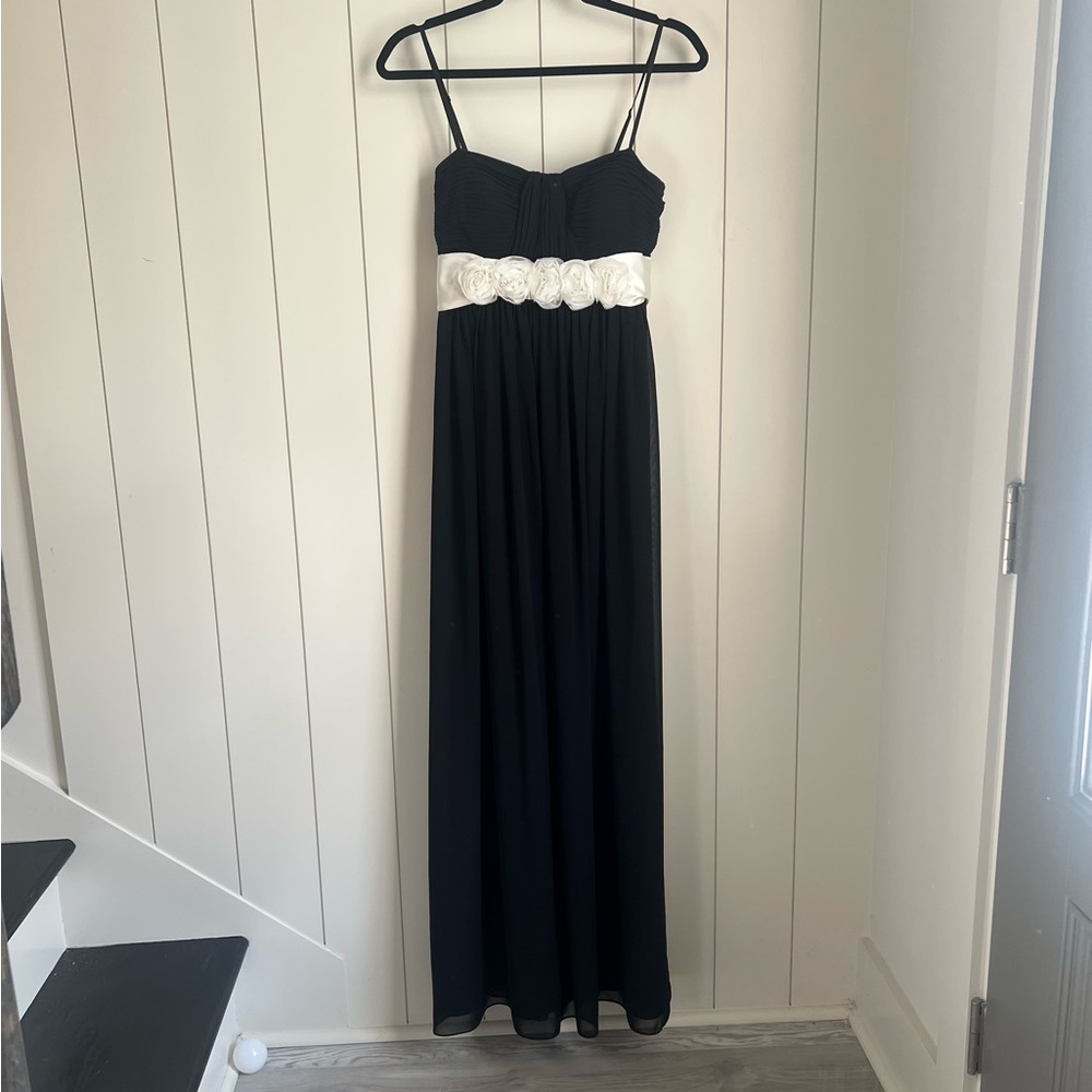 David's Bridal rosette gown